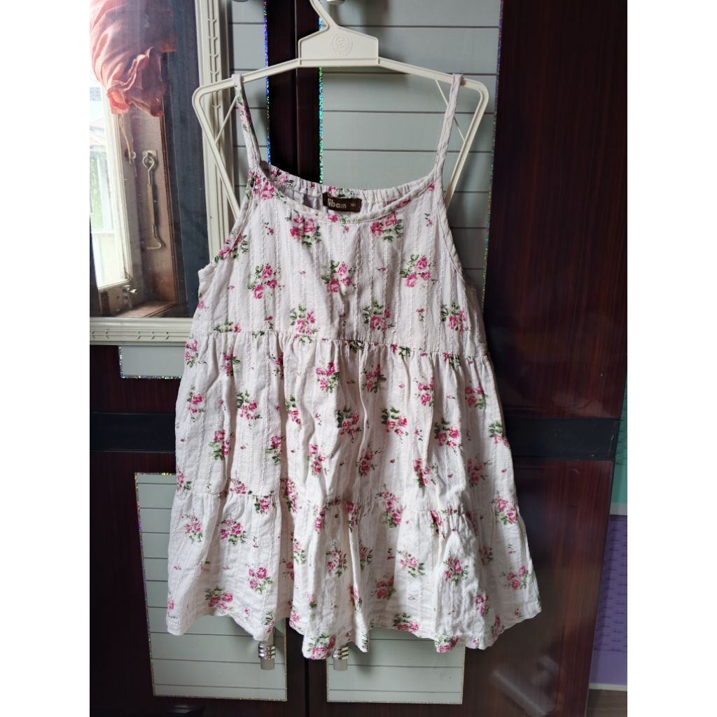 DRESS VINTAGE ANAK PEREMPUAN 2 3 TAHUN