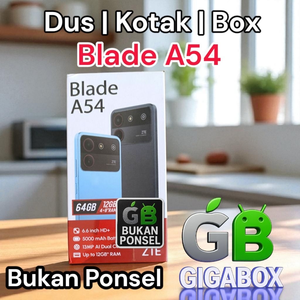 

Dus | Kardus | Box Kemasan Blade A54 – (Dus Only) untuk Pajangan Dekoratif