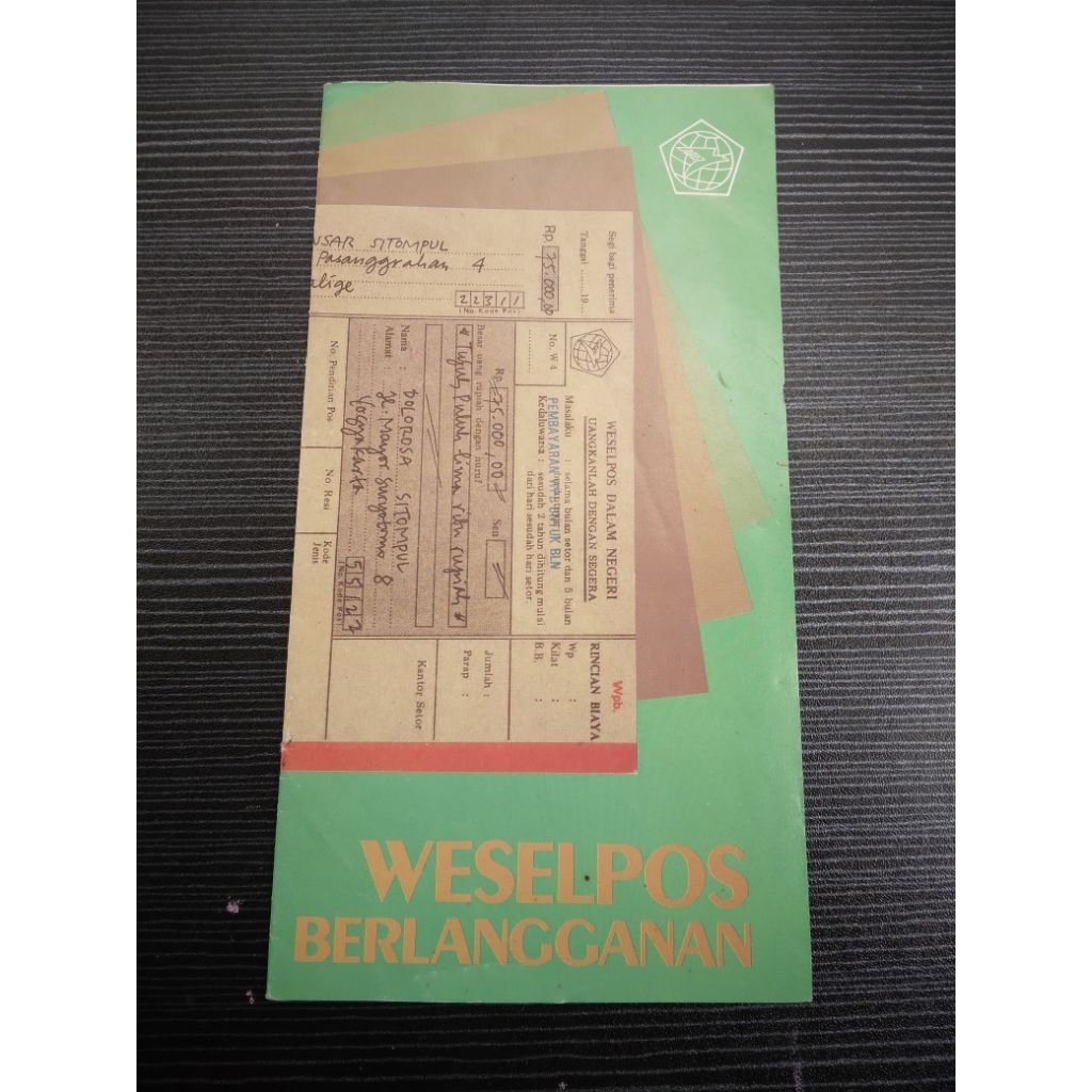 

Brosur Wesel Pos Berlangganan - brosur lawas original