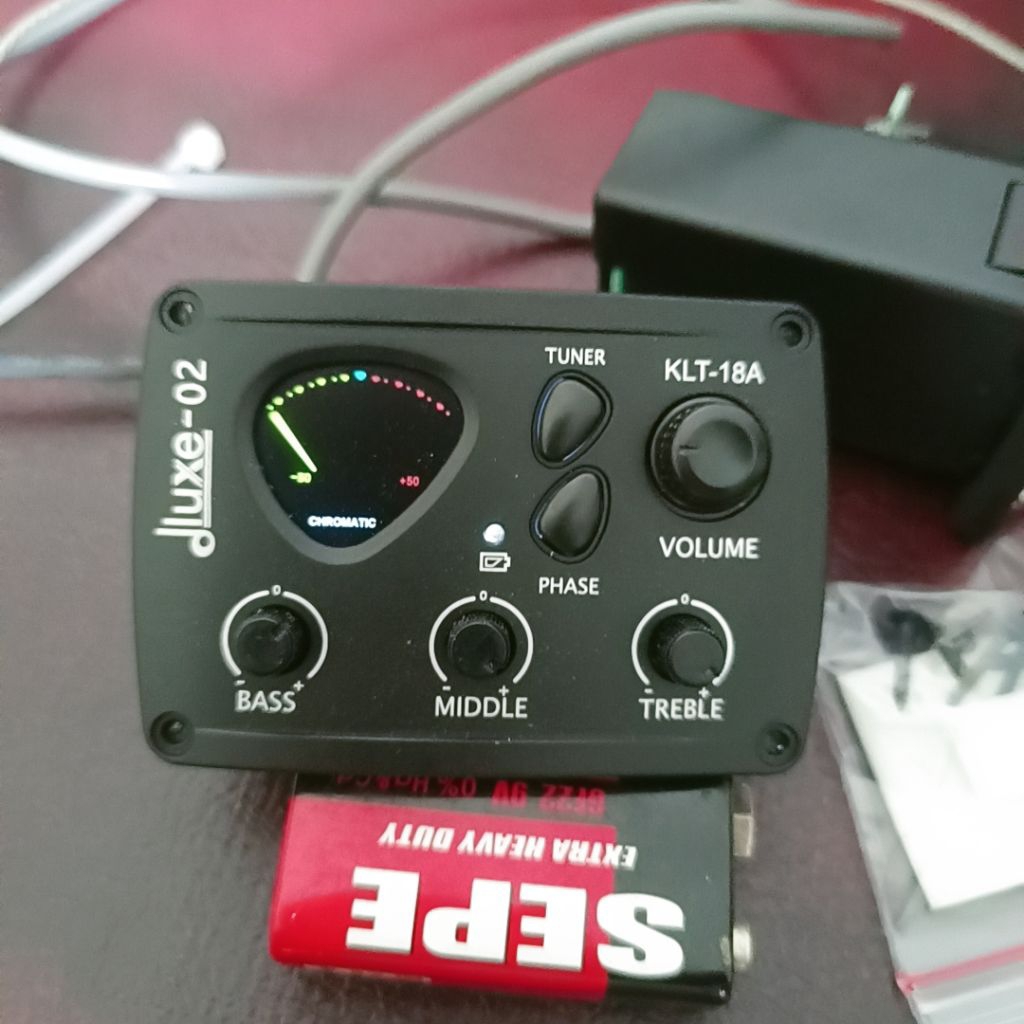 Equalizer gitar, preamp gitar dluxe 02 komplit