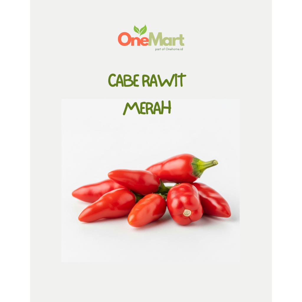 

OneMart Cabe Cabai Rawit Merah per Pack