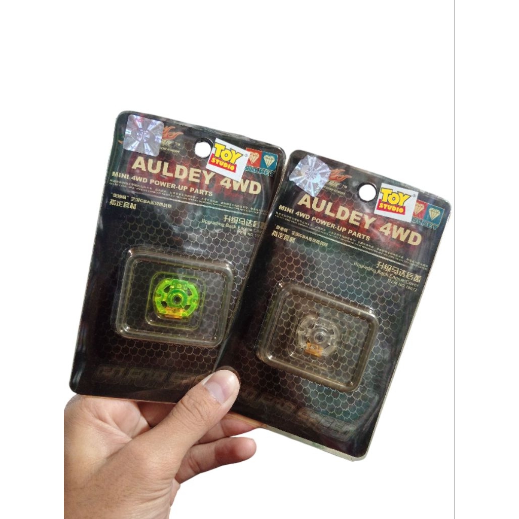 AULDEY 4WD 18072 UPGRADING BACK ENGINE COVER / TUTUP TABUNG BERING + BRUSH JADI AULDEY GO FOR SPEED