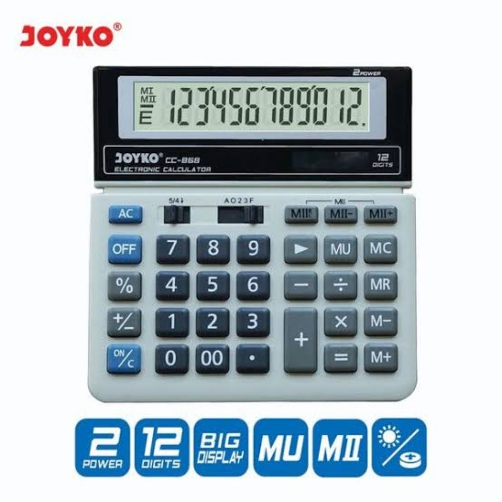 

JOYKO CALCULATOR 12 DIGITS