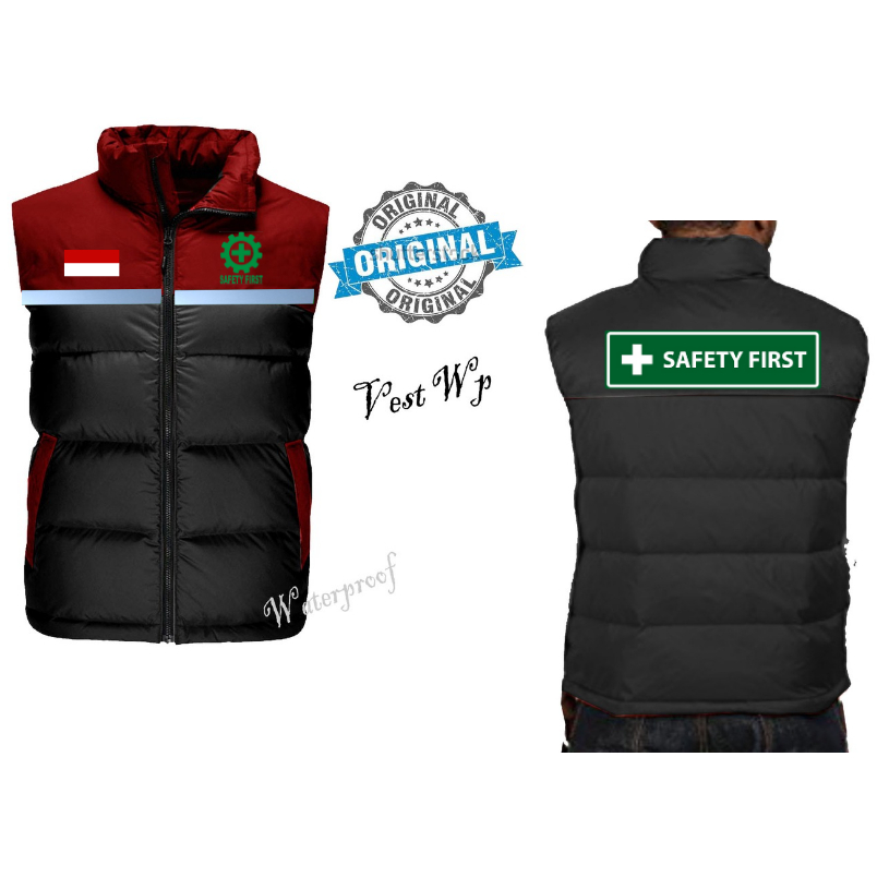 Rompi Vest Safety K3 | Rompi Vest Outdoor | Rompi  Kasual | Rompi Jaket Outdoor | Rompi Pria | Rompi