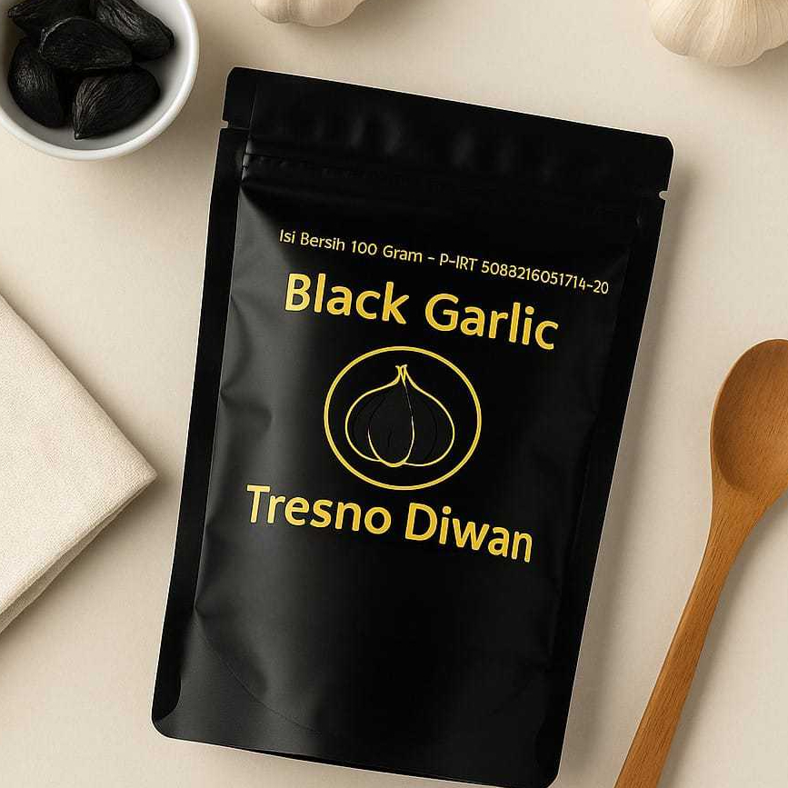 

Black Garlic Premium 100g – Fermentasi Alami, Rasa Manis Asam, Siap Konsumsi