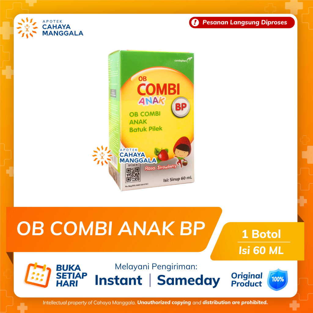 OB COMBI ANAK BP PER BOTOL ISI 60 ML