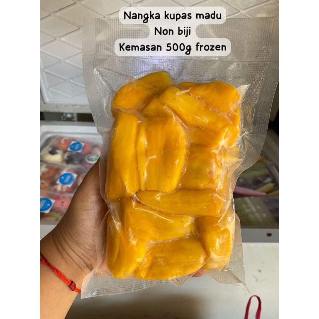 

nangka madu kupas non biji 500g kirim instan