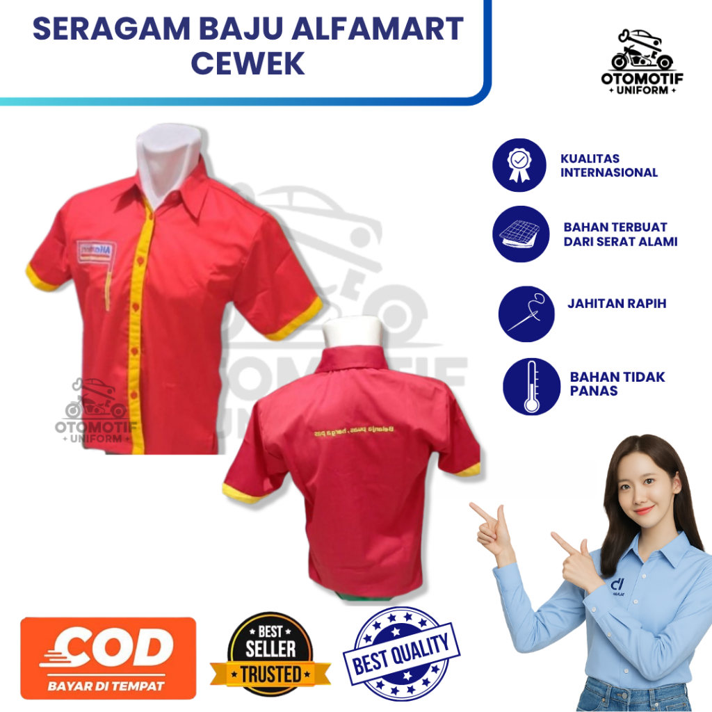 Baju Alfamart Wanita Kualitas Premium | Baju Alfamart | Alfamart