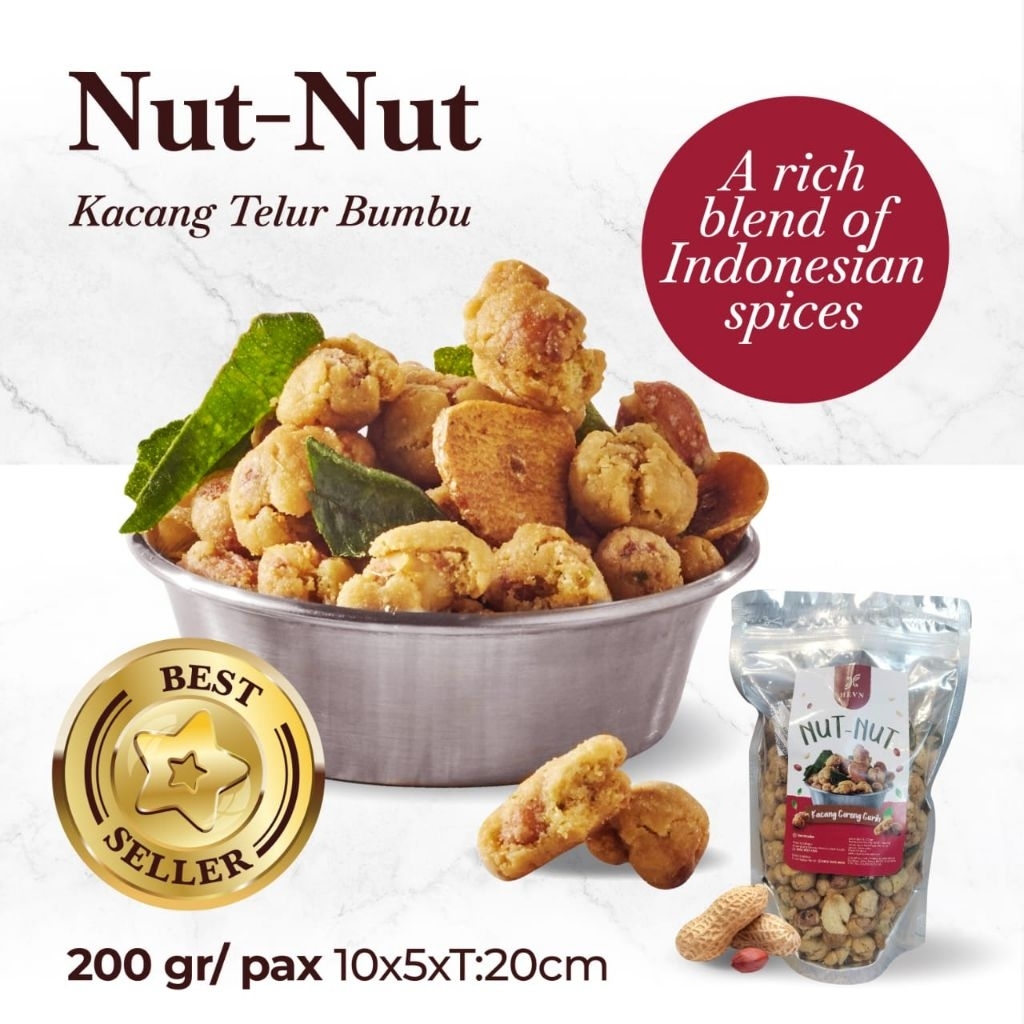 

NUT NUT (KACANG GORENG GURIH)
