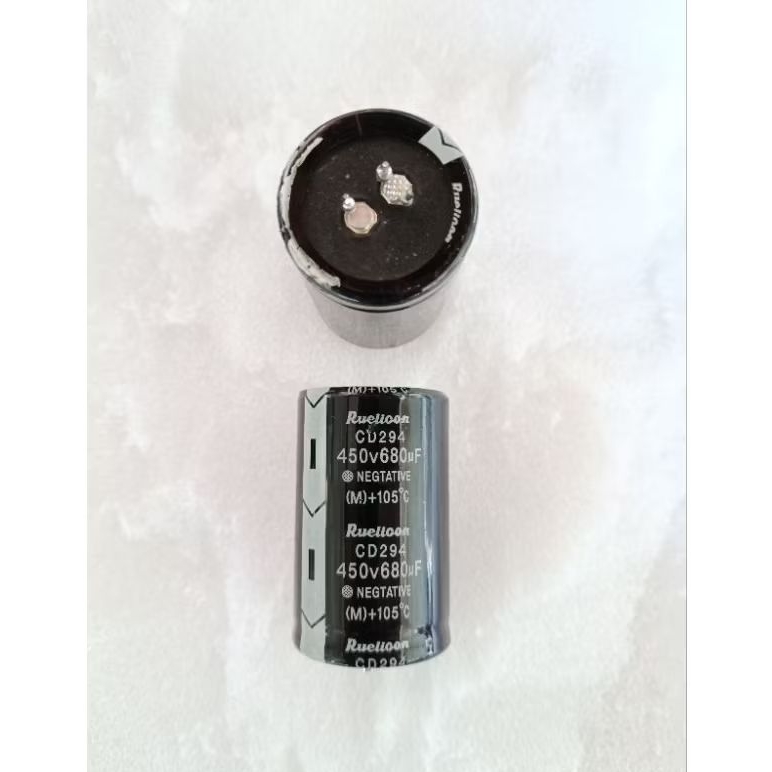 ELCO 450V 680UF / 400V 720UF TNGGI 5,5.cm LEBAR 3,cm