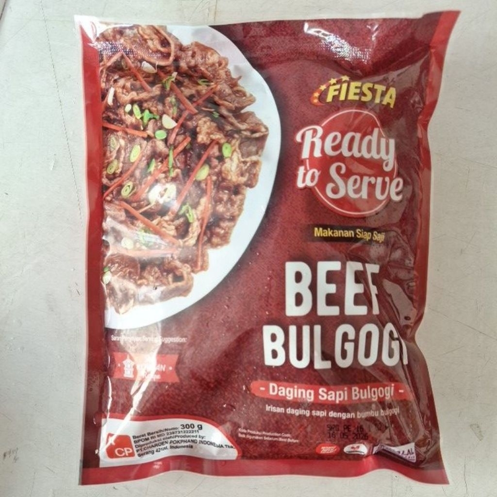

FIESTA READY TO SERVE BEEF BULGOGI 300GR