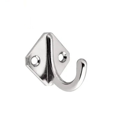 Kapstok Gantungan Baju Ketupat Single Hook Series Rak Hanger Cantolan Tembok Stainless