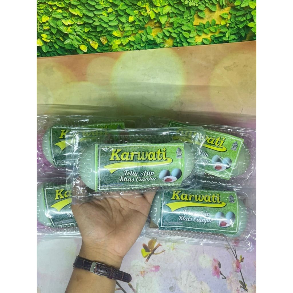 

Karwati Telur Asin Isi 3