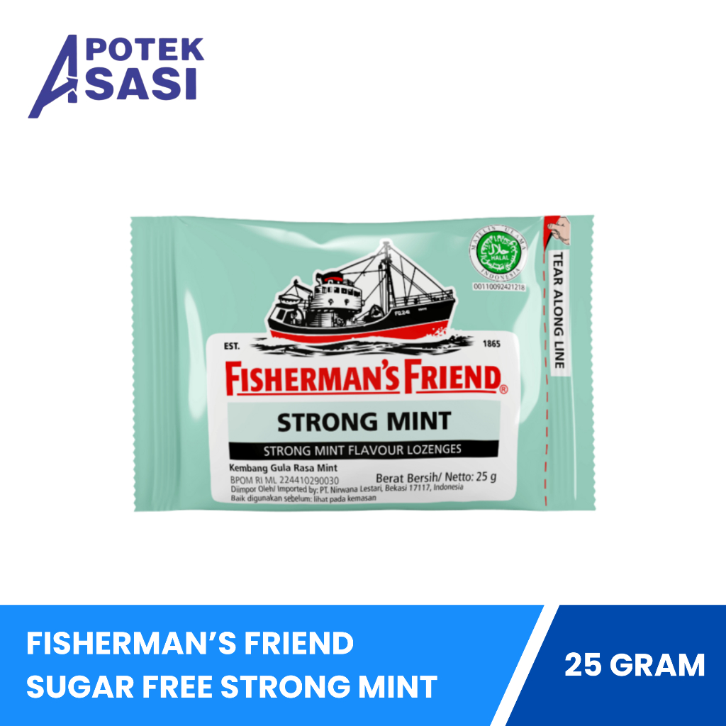 

Fisherman's Friend Sugar Free Strong Mint - 25 Gram