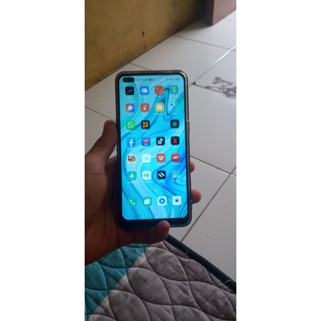 Hp Oppo Reno 4f ram 8/128