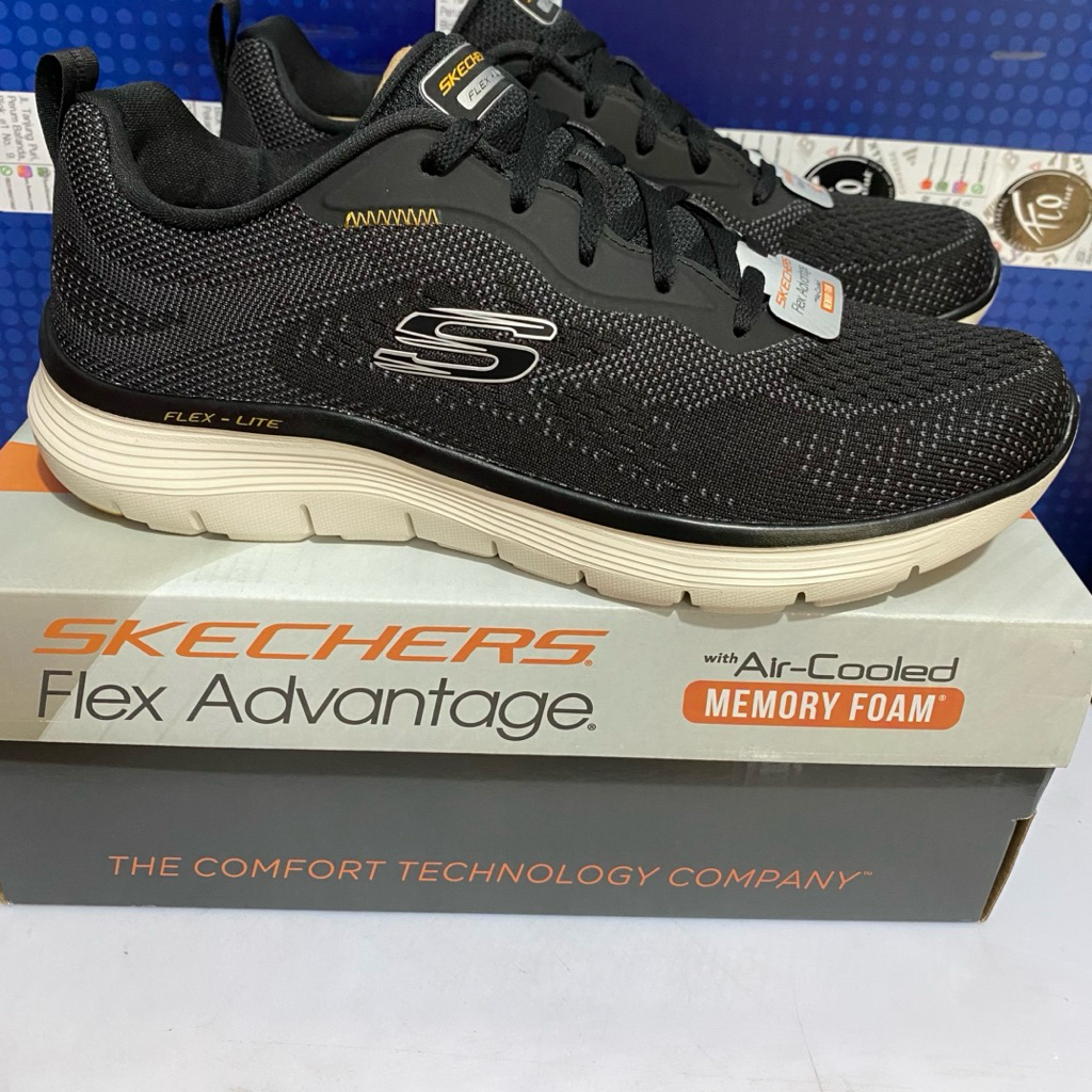 Size 45 Sepatu Skechers Original Flex Advantage 5 Men Pria