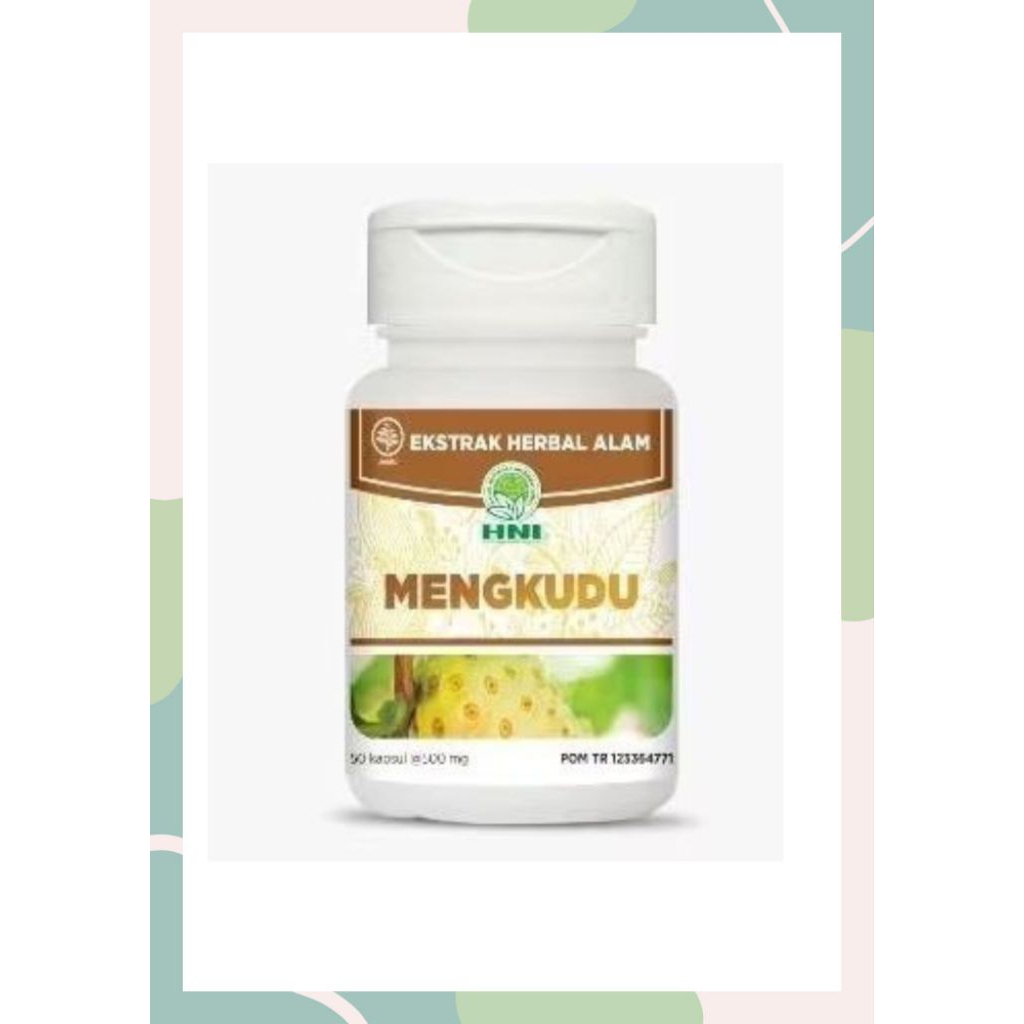 

Mengkudu HNI terbuat dari bahan alami berkhasiat darah tinggi meningkatkan sistem imun