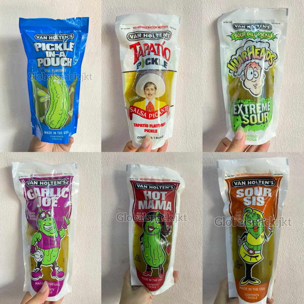 

VAN HOLTEN'S HOT SPICY PICKLE / HEARTY DILL PICKLES / SOUR