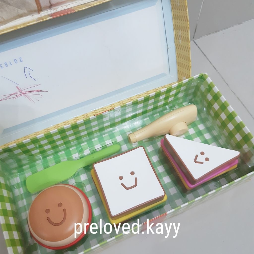 Mainan fake lego makanan lucu anak perempuan laki laki preloved