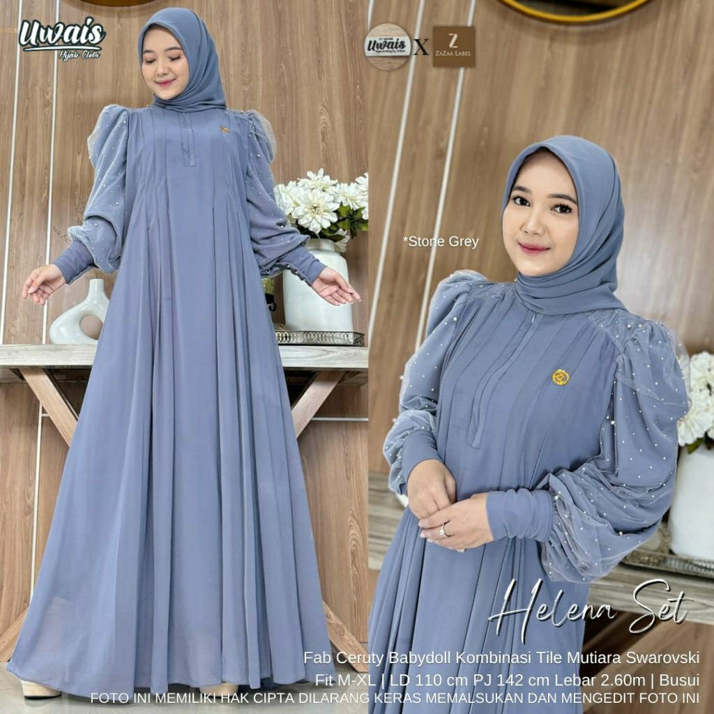 (COD) HELENA SET ORIGINAL UWAIS