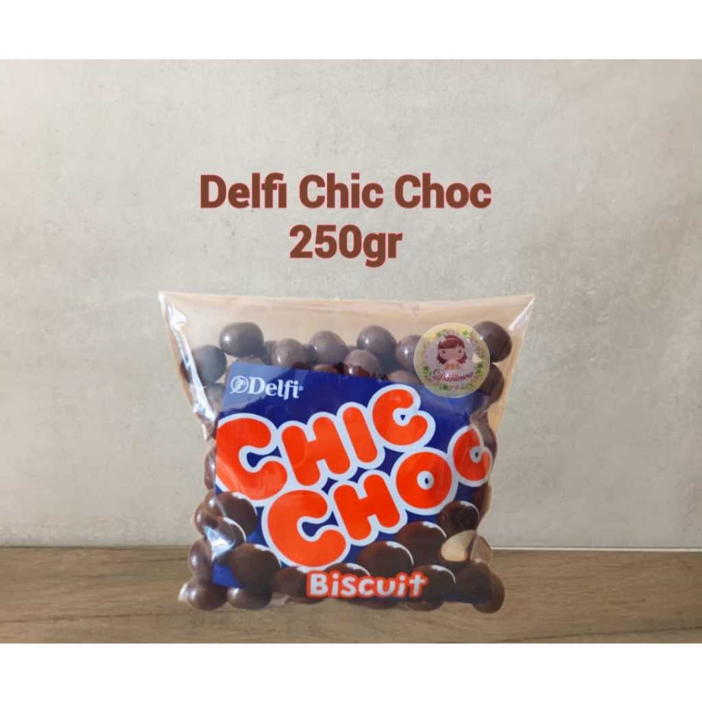 

Delfi chic choc 250gr coklat isi biscuit ( ds bgr )