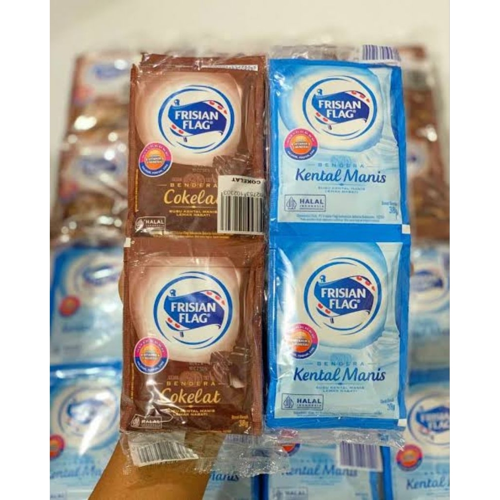 

susu kental manis frisian flag 38g kemasan sachet isi 6