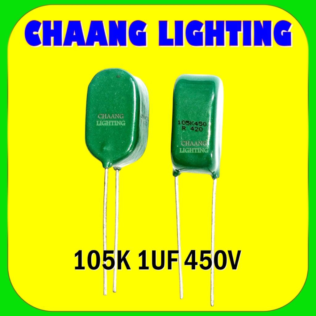 KAPASITOR MILAR 1UF 450V MILAR 1000N 450V MILAR 105K 450V