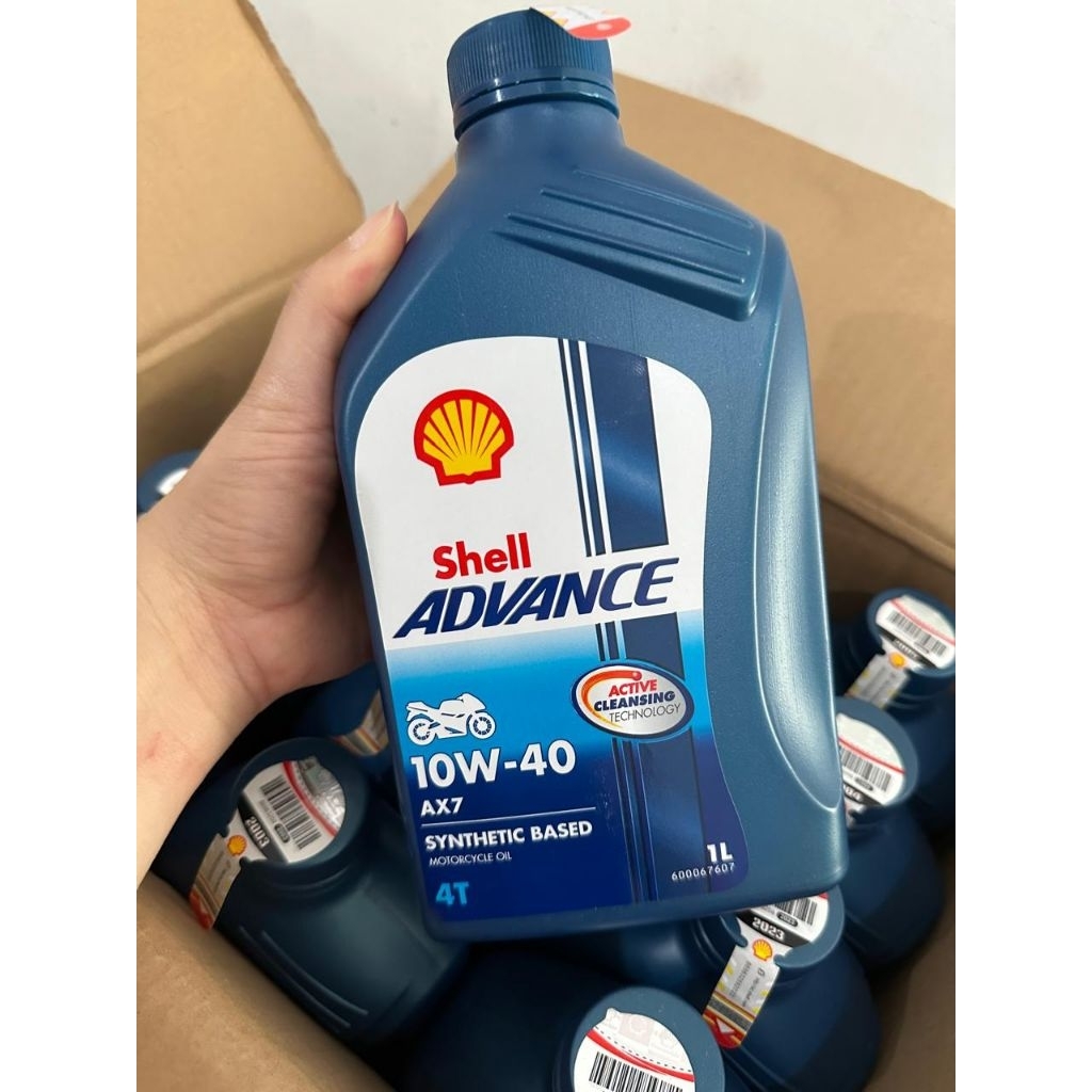 Oli Shell Ax7 Advance 1liter Synthetic Based