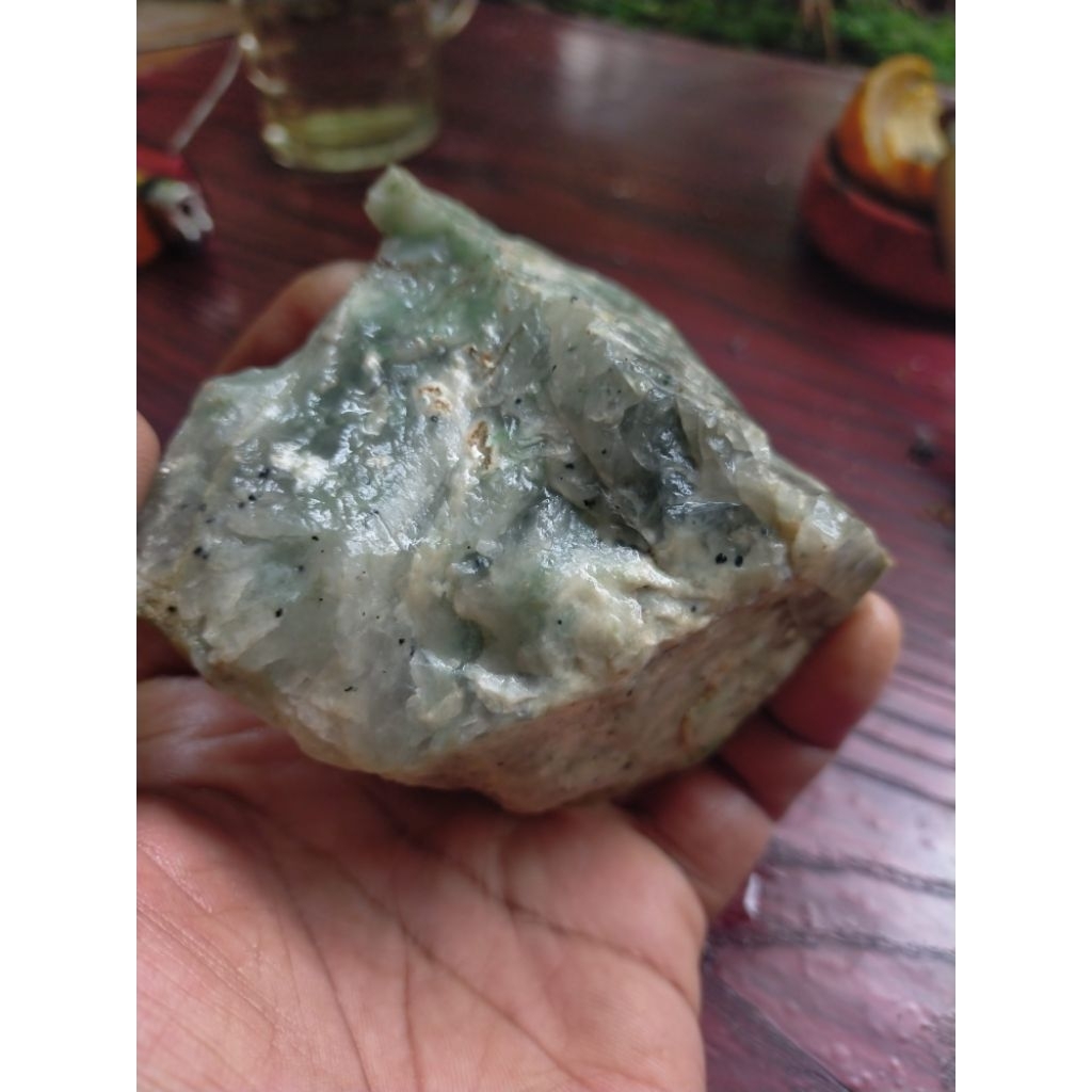 batu bahan natural jadeite Jade Papua / giok cyclops papua