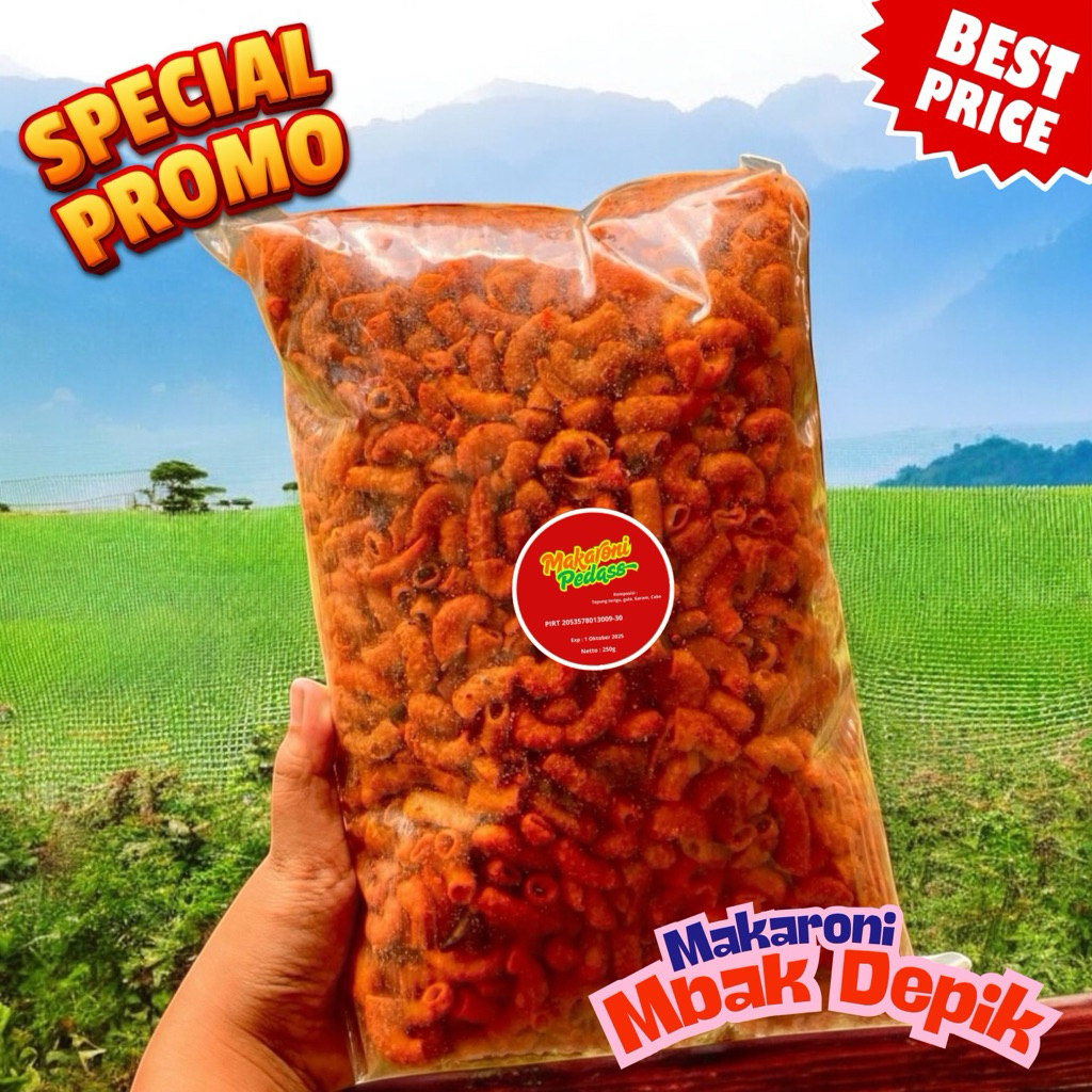 

Makaroni Pedas 250g – Cocok Buat Ide Jualan!