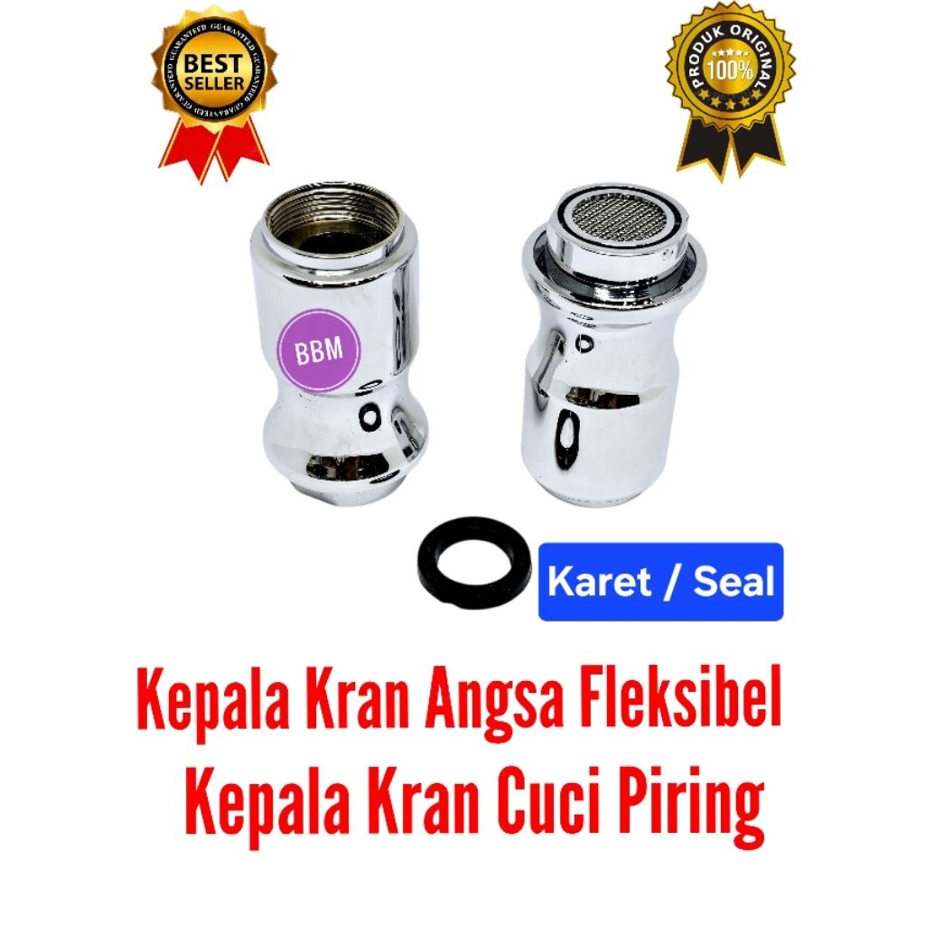 Kepala Kran Cuci Piring / Kepala Kran Angsa Fleksibel / Saringan Kepala Kran Cuci Piring VASELA CHRO