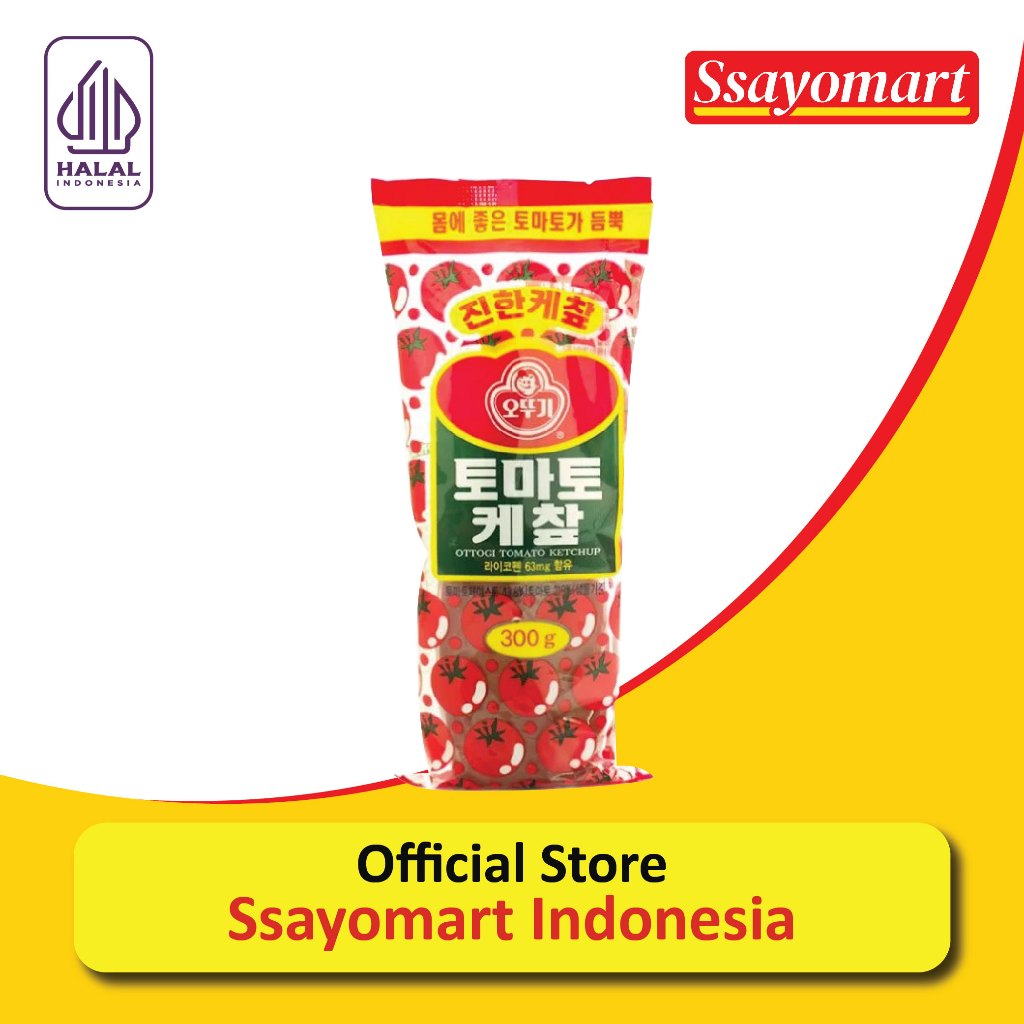 

Ottogi Tomato Ketchup - Saus Tomat Kemasan Botol 300g