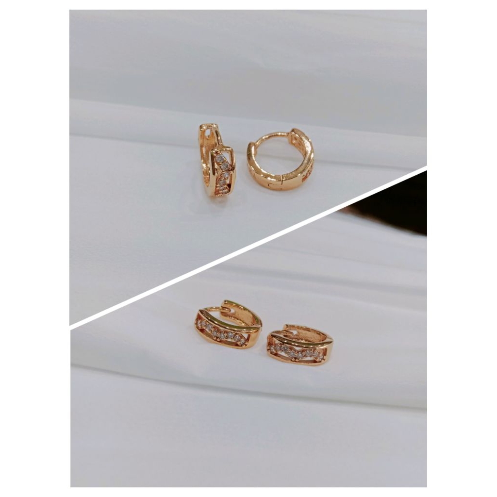 Anting Ceples Dewasa/Anting Jepit Model Terbaru/Anting Titanium