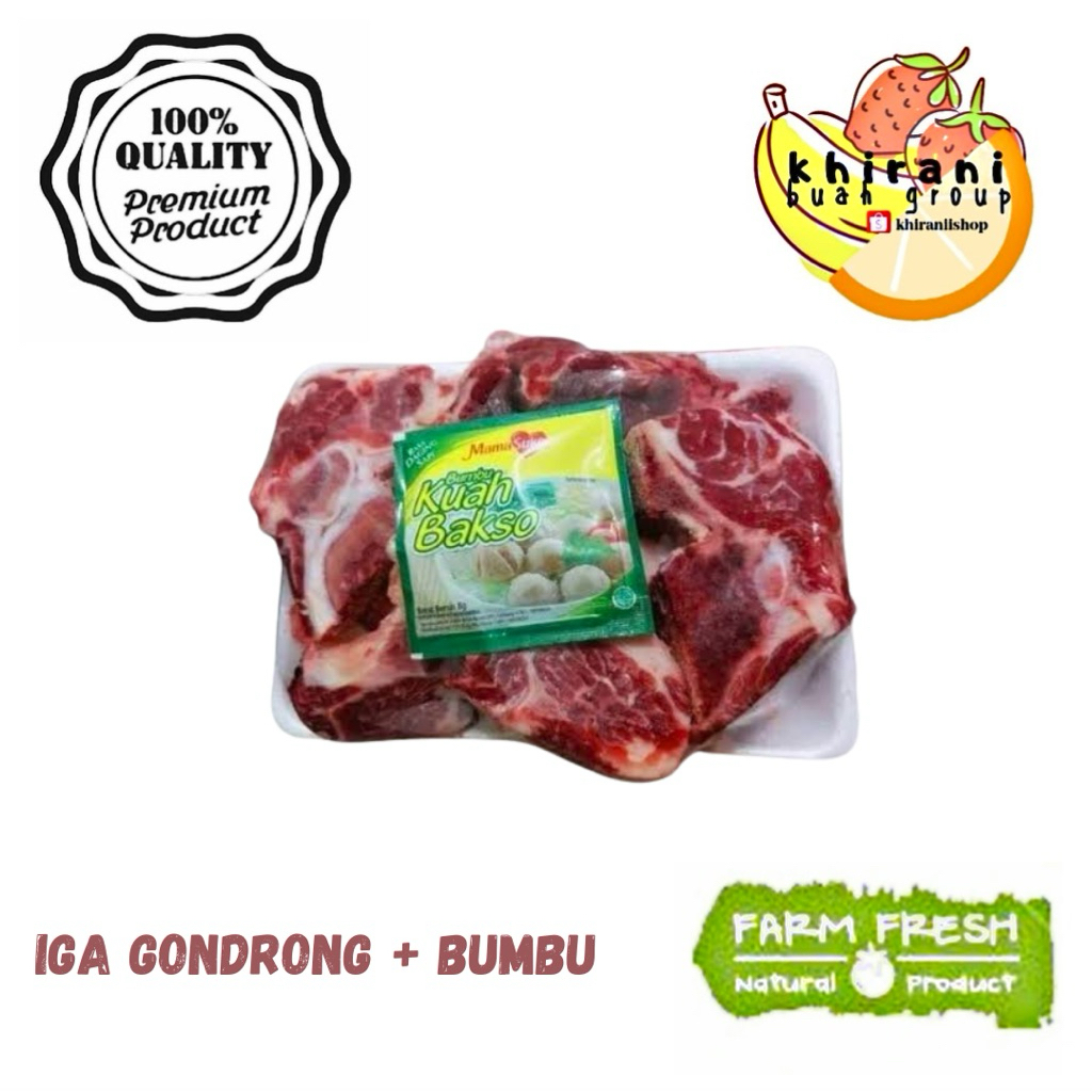 

Frozen Food - Iga Gondrong dan Bumbu