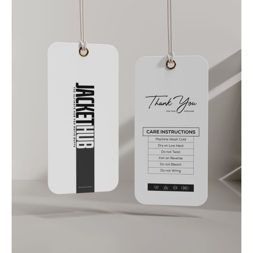 

Hang Tag Tebal Plus Tali Hangtag Custom Desain Hangtag 700gsn Tag Label Gantung Premium