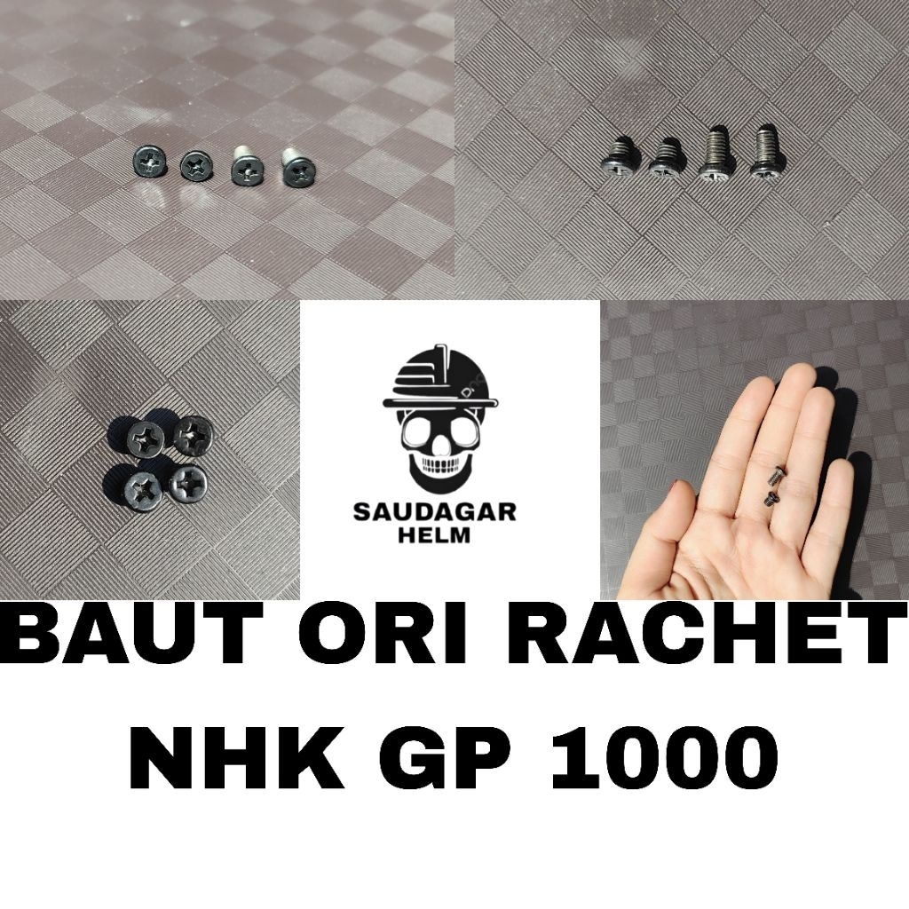 BAUT ORIGINAL RACHET NHK GP 1000/BAUT HELM NHK GP 1000 FULL FACE