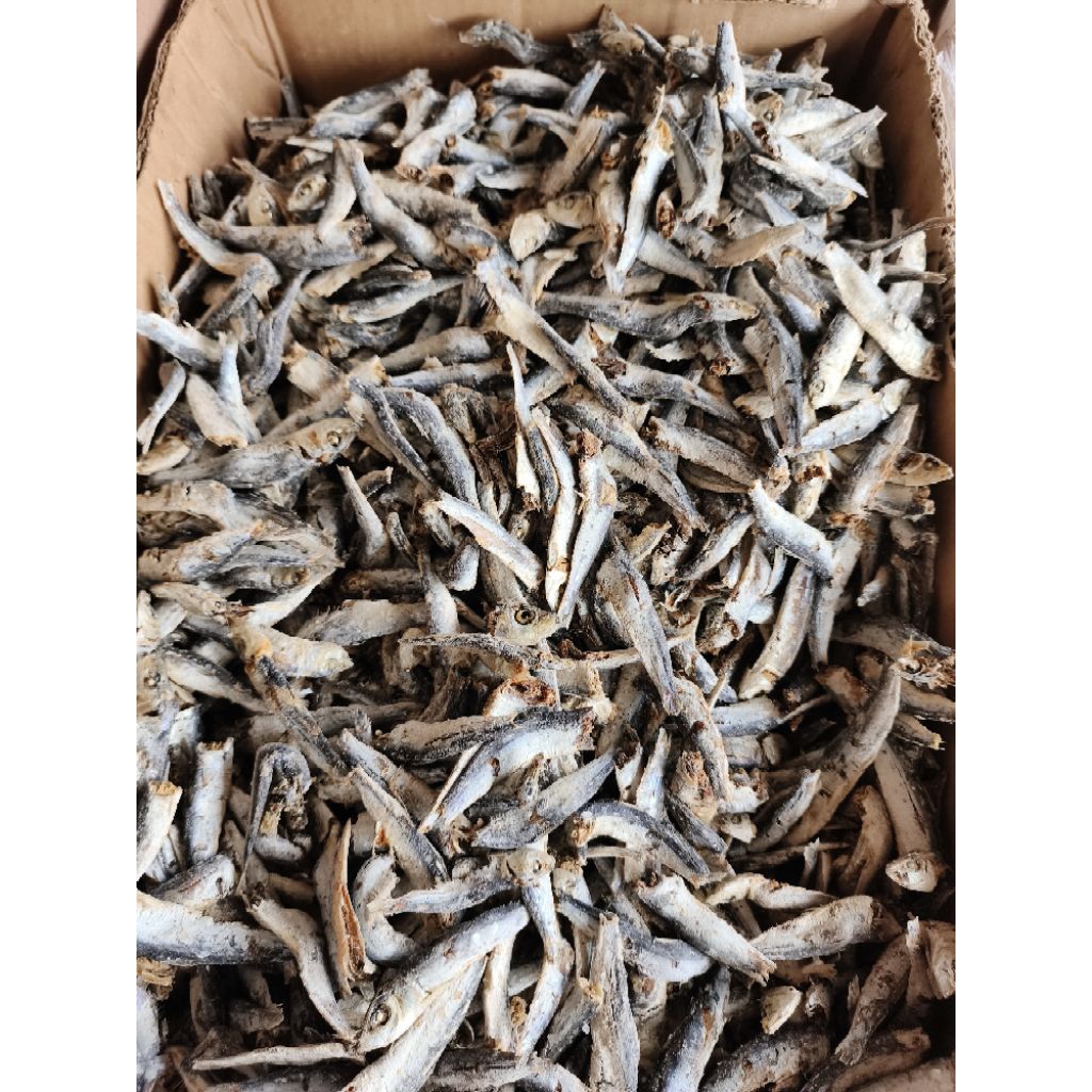 

ikan asin teri kukus