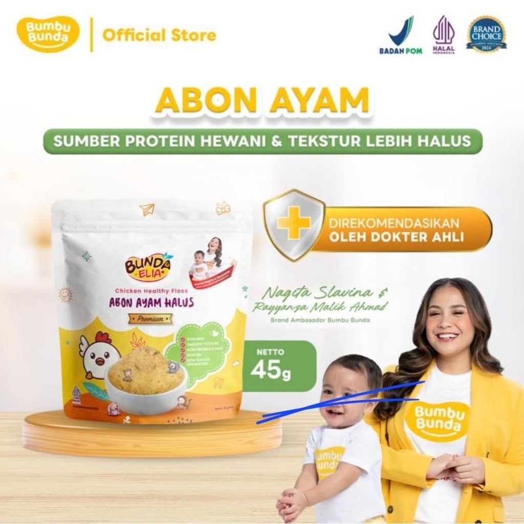 

Bumbu Bunda Elia Abon Ayam Halus Premium 45 gr