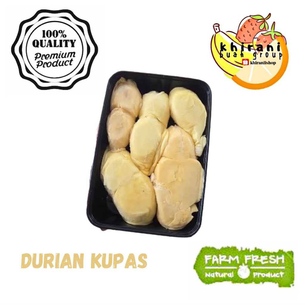 

DURIAN MONTONG KUPAS 500GRM