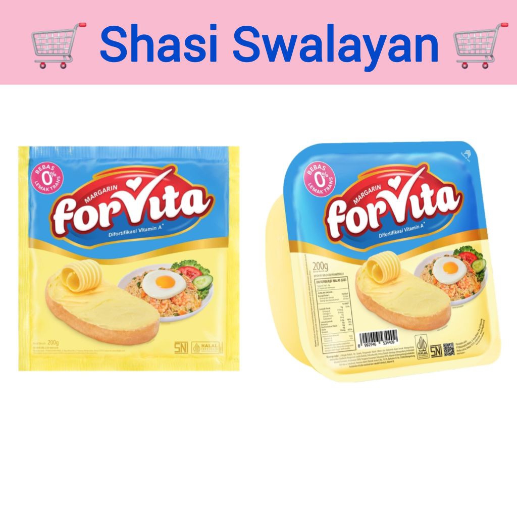 

ForVita Margarin Serbaguna 200 gram