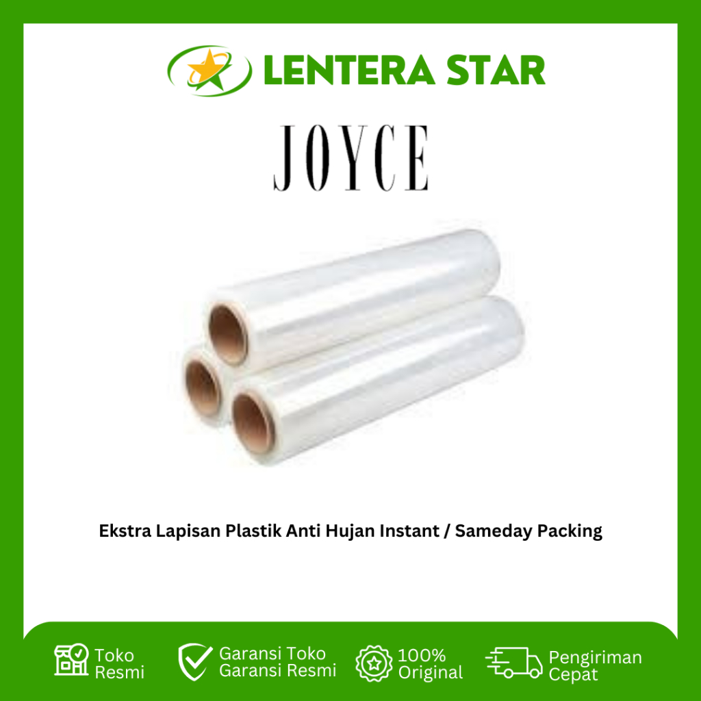 

Ekstra Lapisan Plastik Anti Hujan Instant / Sameday Packing
