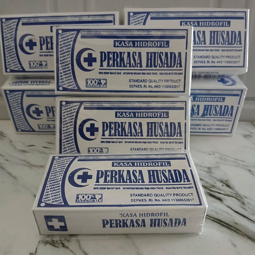 (ECER) Kasa Steril/ Kasa Hidrofil Perkasa Husada 16x16 1BOX