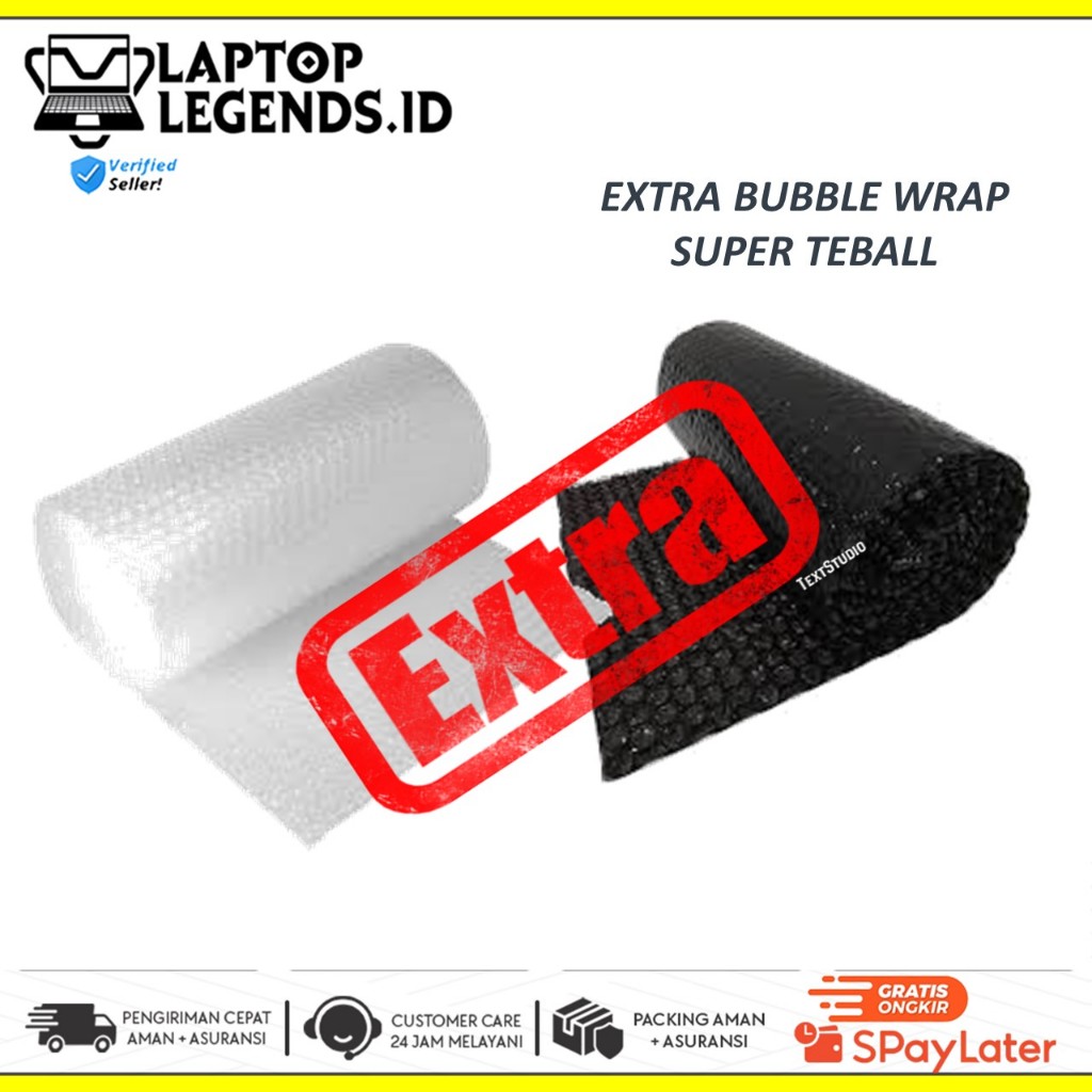 

BUBBLE WARP EXTRA - TEBAL - BERLAPIS - DIJAMIN AMAN