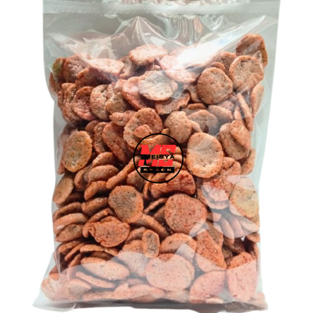 

Kerupuk jengkol pedas gurih yang menghadirkan kesegaran camilan yang bikin ketagihan ukuran 250gram