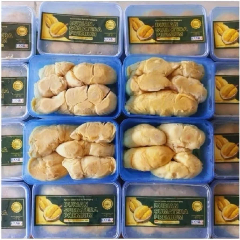

durian kupas premium sumatra, medan 500gram