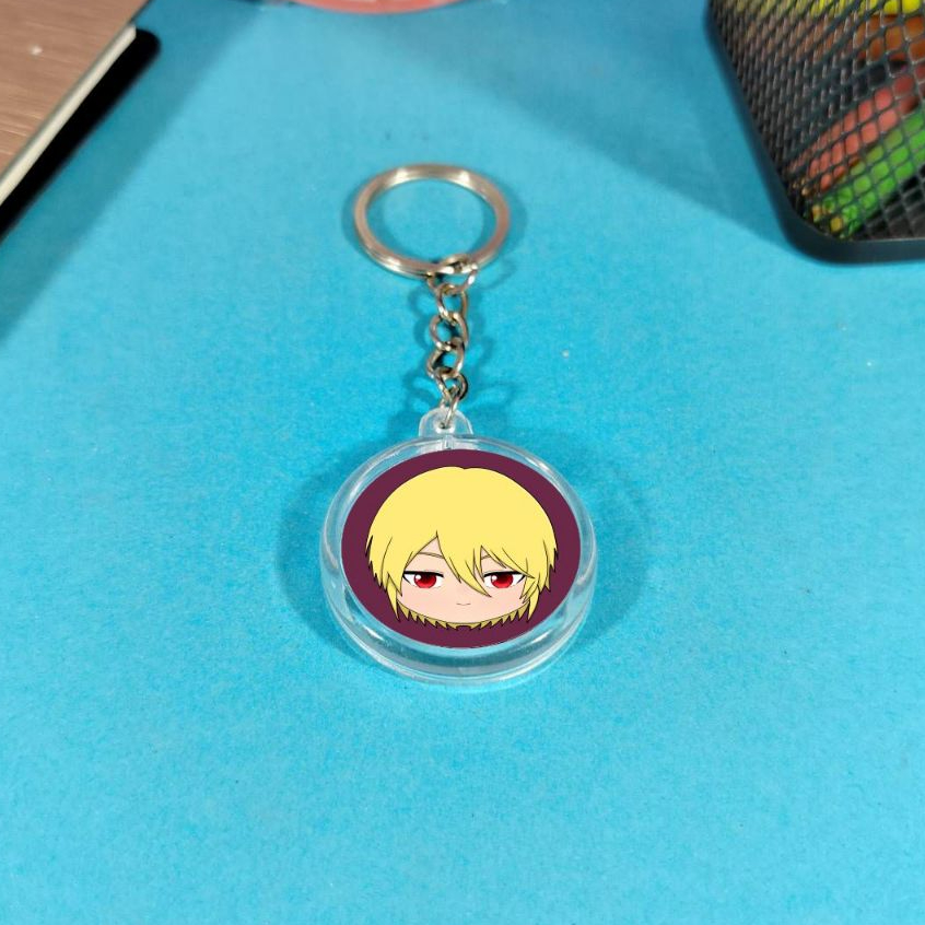 Gantungan Kunci Mini Anime Moriarty The Patriot - Keychain Yuukoku no Moriarty Lucu size 32mm