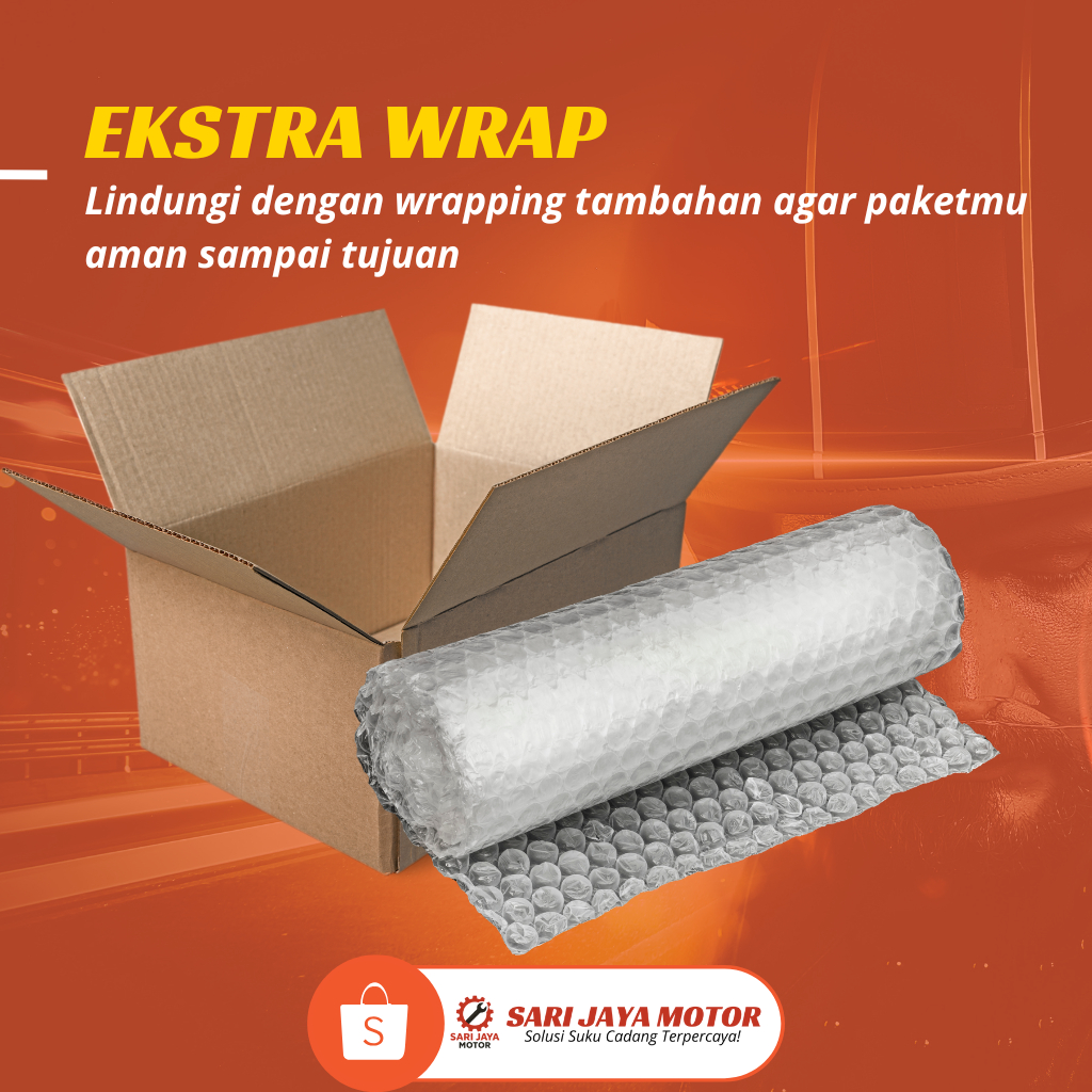 

Ekstra Wrap Kardus Bubble Wrap Tambahan Packing Aman untuk Paket Shopee