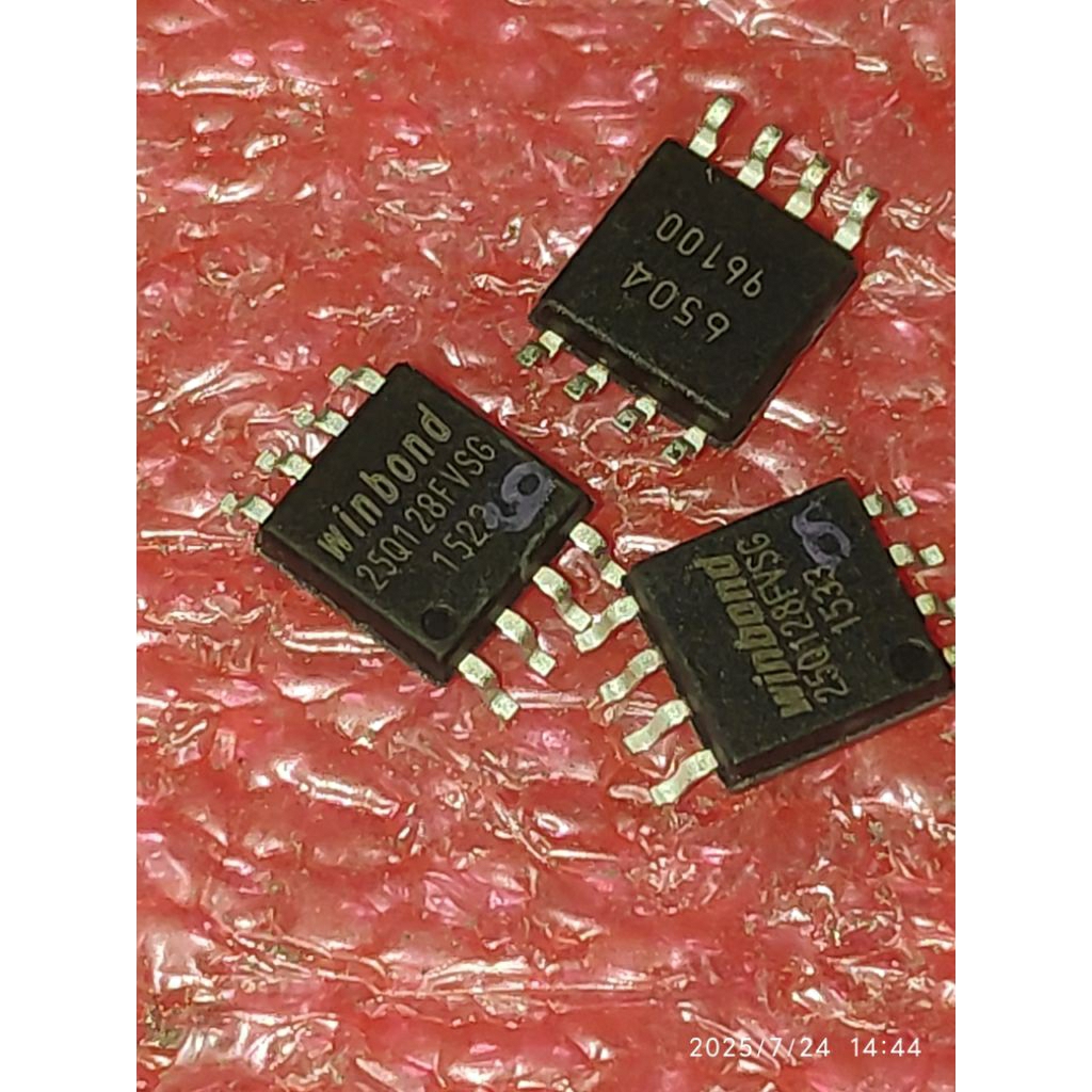 25Q128FVSG 16MB 3V WINBOND W25Q128FVSG 25Q128 IC BIOS FLASH EEPROM EPROM MEMORY MEMORI FIRMWARE.