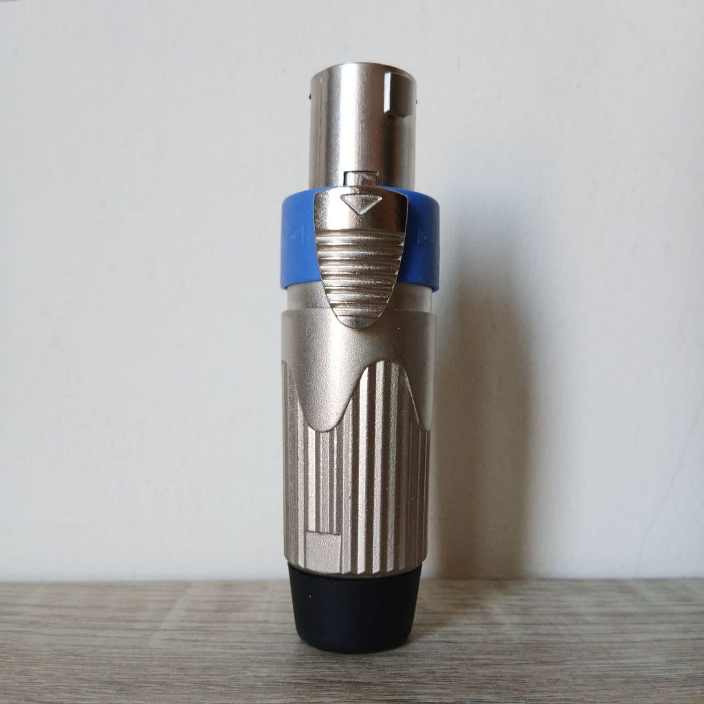 Jack Speakon Besi Jek Spikon Body Besi Konektor Jack Speakon Jack Sound System High Quality 5891