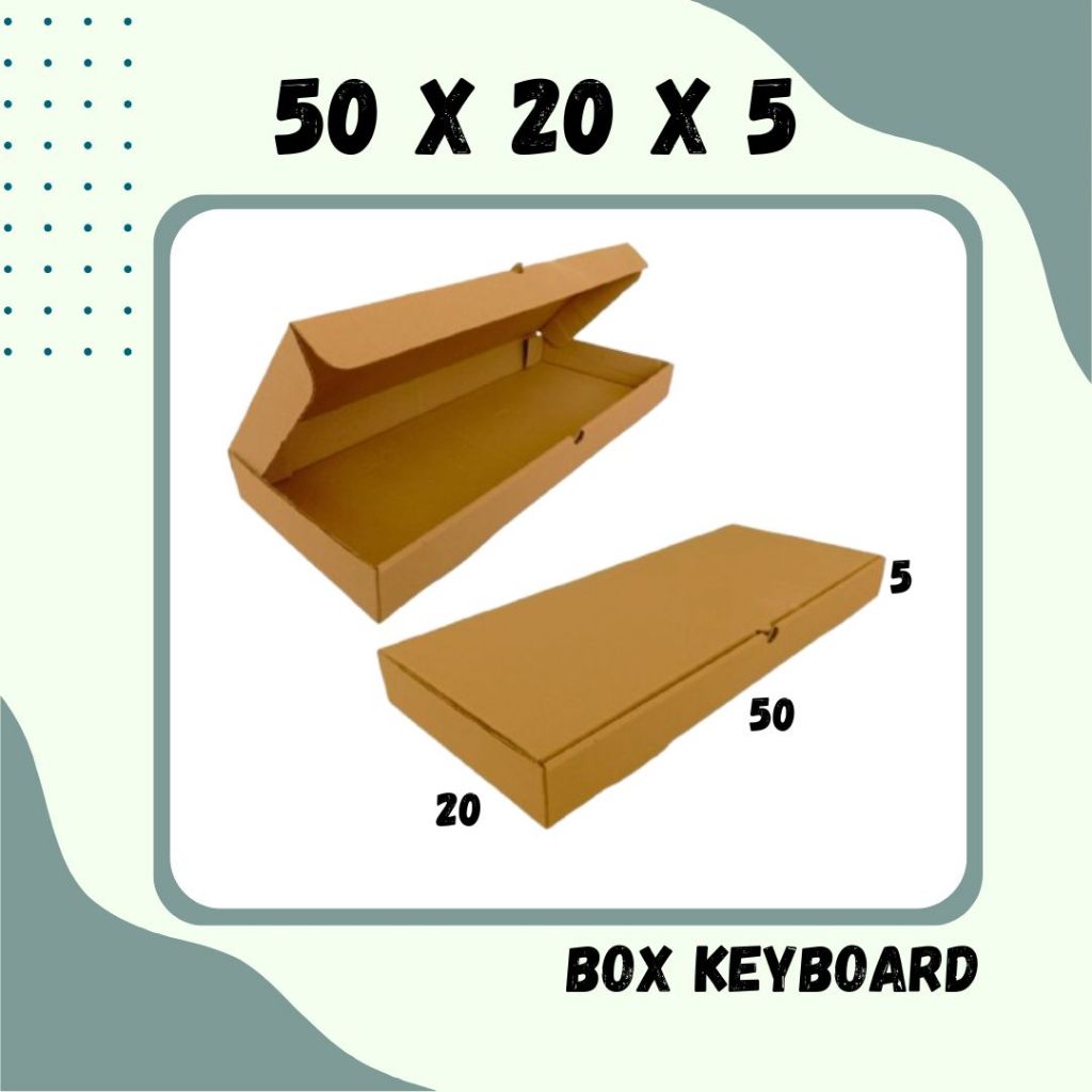 

Box Keyboard 50x20x5 LD Kardus Packing Kemasan Karton Dus Kotak Sahabat UMKM